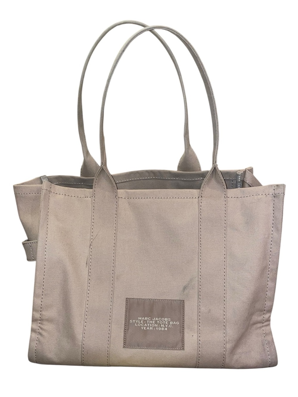 Marc Jacobs 'The Tote Bag' - Size Large, Beige - Authentic, Orig. Tags Included - Picture 2 of 12